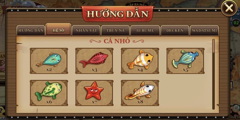 Tìm hiểu kỹ về giá trị của từng loại sinh vật trong game bắn cá đổi thưởng