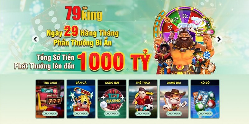 Khám phá hệ thống game giải trí tại 79KING BET