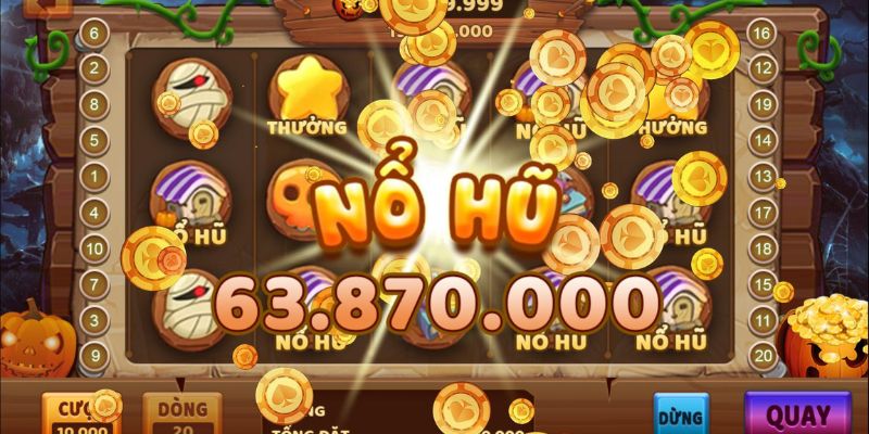 Quay hũ thuộc dòng game slot trực tuyến