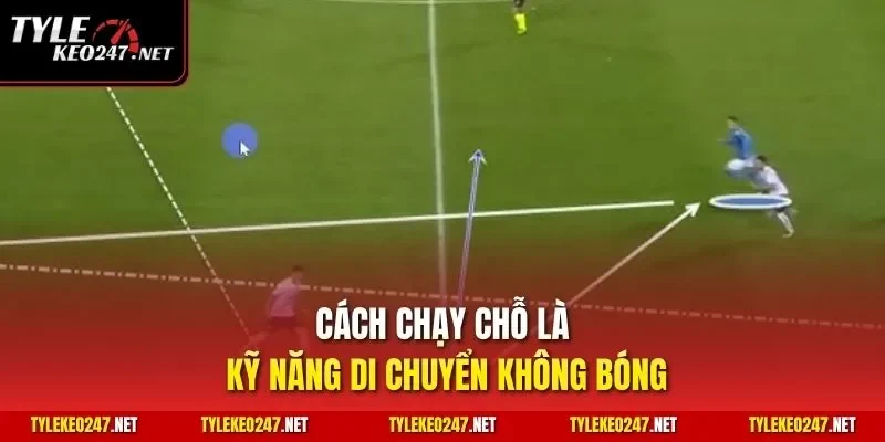 Cách chạy chỗ là kỹ năng di chuyển không bóng