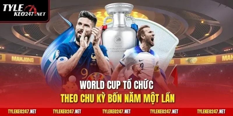 World Cup tổ chức theo chu kỳ bốn năm một lần